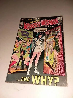 Buy WONDER WOMAN #191 Dc Comics 1970 New Costume DC SILVER AGE Key Dick Giordano Art • 21.20£
