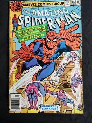 Buy Amazing Spiderman 186 Marvel Comics Collectors Item Superheroes  • 4£