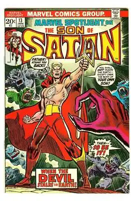 Buy Marvel Spotlight #13 7.5 // Origin Of Son Of Satan Marvel Comics 1974 • 48.04£