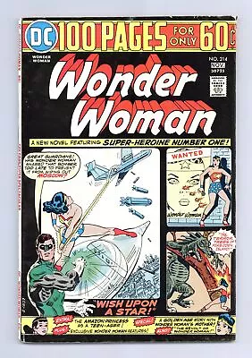 Buy Wonder Woman #214 VG 4.0 1974 • 29.62£