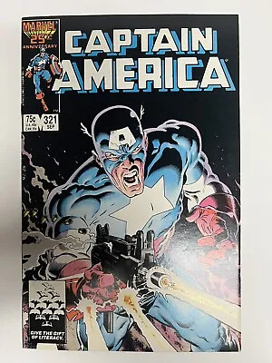 Buy Marvel - Captain America - Issue # 321 - 1986. • 16.09£