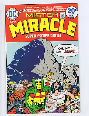 Buy Mister Miracle #18 DC Pub 1974 Mister Miracle And Big Barda ! • 18.17£