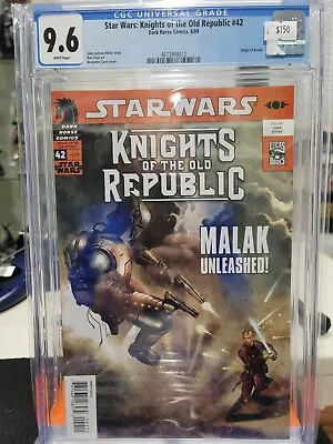 Buy Star Wars: Knights Of The Old Republic #42 - CGC 9.6 - Origin Of Revan • 143.87£