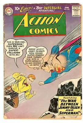 Buy Action Comics #253 2.5 // 2nd Appearance Of Supergirl 1959 • 98.63£