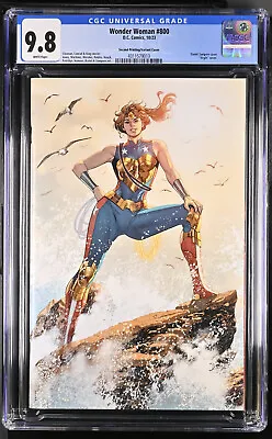 Buy Wonder Woman #800 CGC 9.8 1:25 2nd Print Virgin Sampere Trinity 2023 +  1:25 & N • 256.91£