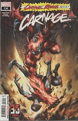 Buy Marvel Comics Carnage #14 August 2023 1st Print Nm • 5.75£
