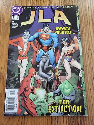 Buy DC Comics JLA (Justice League Of America) #91 - Direct - Excellent - 2004 • 2.37£