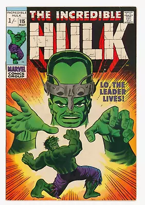 Buy Incredible Hulk #115 VFN+ 8.5 Versus The Leader • 69.95£