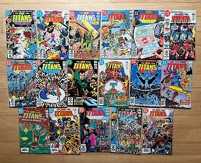 Buy DC Comics The New Teen Titans Run Lot Of 17 - 12, 17-21, 26 27 29-37 - 1981 - NM • 7.12£