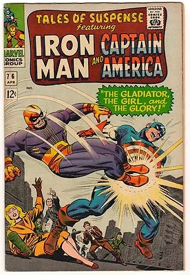 Buy Marvel Comics FN+ 6.0 TALES OF SUSPENSE  #76 BATROC  Iron Man  Captain America • 41.99£