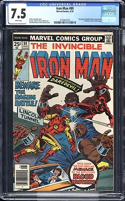 Buy Iron Man #89 (1968) CGC 7.5 • 40.12£
