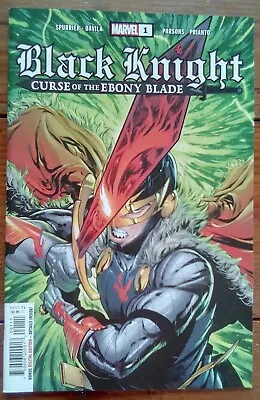 Buy Black Knight: Curse Of The Ebony Blade 1, Marvel Comics, May 2021, Vf • 9.99£