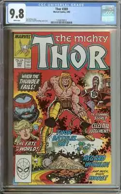 Buy Thor #389 Cgc 9.8 White Pages • 135.12£