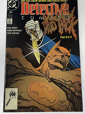 Buy DETECTIVE COMICS #604 DC Comics 1989 Alan Grant Norm Breyfogle The Mud Pack Pt 1 • 6.95£