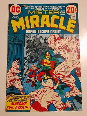 Buy Mister Miracle #14 July 1973 Good/VGC 3.0 Madam Evil Eyes • 4.99£