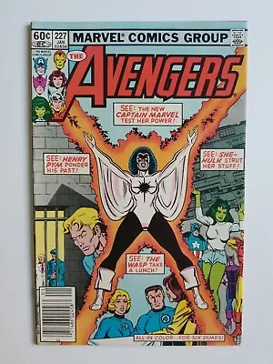 Buy Avengers #227 (1983 Marvel Comics) 2nd Appearance Monica Rambeau Captain Marvel • 11.85£