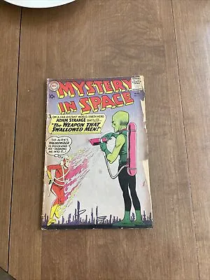 Buy Mystery In Space # 63 - Adam Strange Story,  As Is  • 9.99£