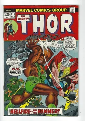 Buy Thor Lot (#210, 211, 223, 237), Marvel Comics 1973, Vg/fn Average Condition • 28.15£