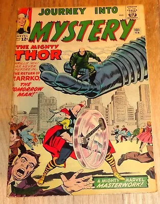 Buy Journey Into Mystery #101 Thor Vg/fn 2nd Avengers Crossover 1964 Kirby • 73.79£