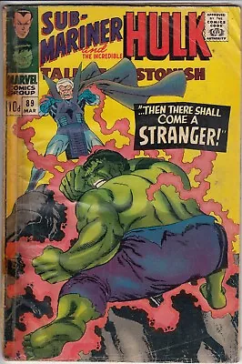 Buy Tales To Astonish 89 - 1967 - Hulk & Sub-Mariner - Good + • 9.99£