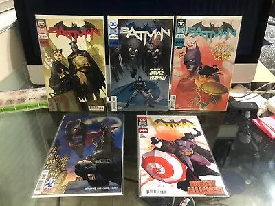 Buy Lot Of 5 DC Comics Batman - #37, #38, #39, #45 (variant), & #60 W/free Domestic • 14.25£