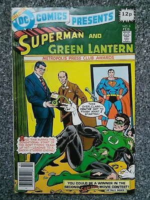 Buy DC COMICS PRESENTS # 6 (Feb 1979) SUPERMAN And GREEN LANTERN, DC COMICS • 3£