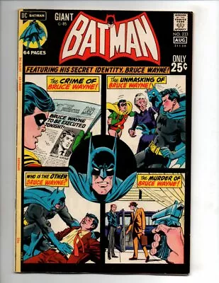 Buy Batman #233  Fn/vf 7.0   Giant G-85  • 34.38£