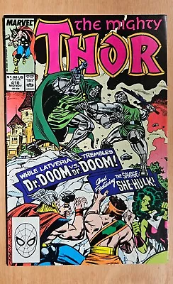 Buy Thor The Mighty #410 Vol 1 Marvel Doom She-hulk November 1989 • 0.99£