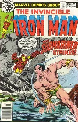 Buy Iron Man #120 VG 4.0 1979 Stock Image 1st App. Justin Hammer • 14.63£