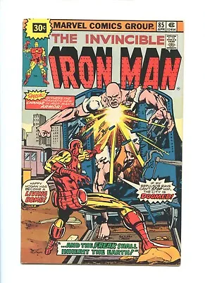 Buy Iron Man #85 1976 (FN- 5.5)(30 Cent Price Variant) • 23.83£