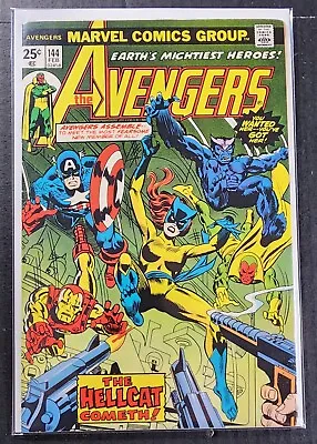 Buy Avengers#144 Vf/vf+ 1975 First Hellcat Marvel Bronze Age Comics • 55.96£
