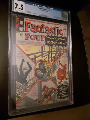 Buy Fantastic Four # 17     Cents   Cgc 7.5   Gorgeous High Grade Copy! • 515£