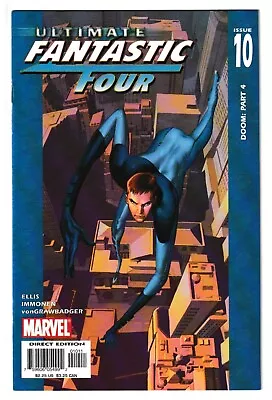 Buy Ultimate Fantastic Four #10 - Marvel 2004 - Cover By Stuart Immonen Doom: Part 4 • 5.99£