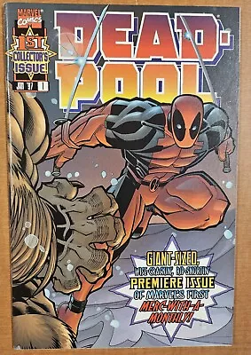 Buy Deadpool #1 Marvel 1997 1st Appearance Of Blind Al Newsstand  • 40.02£