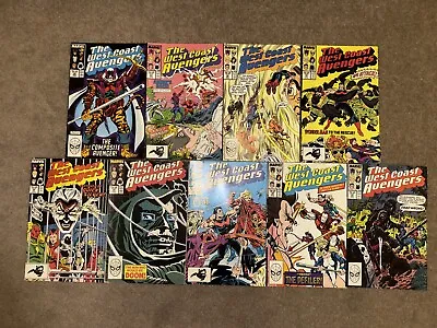 Buy West Coast Avengers #30-#39 Vol 1 Marvel Comic March 1988 • 5£