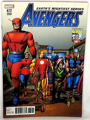 Buy AVENGERS #672 Jack Kirby 100th 1 In 10 Retailer Incentive Cover Marvel Comics • 6.71£
