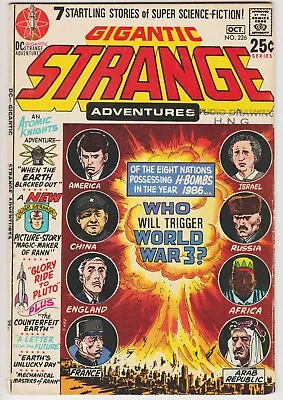 Buy Gigantic Strange Adventures #226 Dc 1970 Joe Kubert Adam Strange Atomic Knights • 14.23£