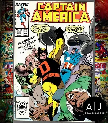 Buy Captain America #328 FN+ 6.5 (1987) • 3.88£