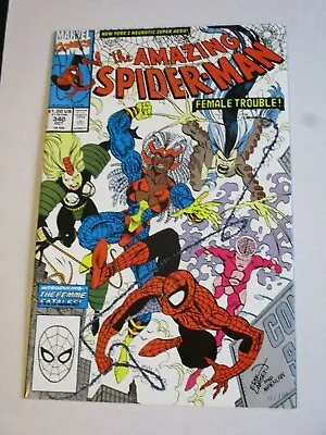 Buy Amazing Spider-Man  #340 1st Series  Oct 1990  Marvel Comics  VF+ / NM Copy • 8.50£
