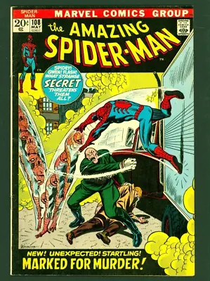 Buy Amazing Spider-Man # 108 Fine - 5.5 1st Sha Shan • 20.07£