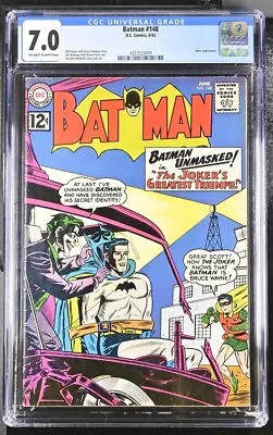 Buy Batman #148 Cgc 7.0 Joker Cover • 278.01£
