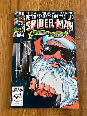 Buy Peter Parker The Spectacular Spider-man #112 - Marvel Comics - 1985 • 4.95£