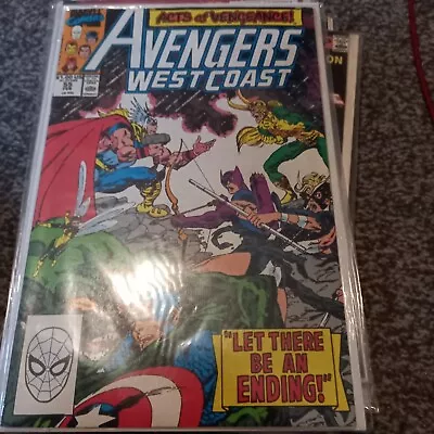 Buy Avengers West Coast 55. First New Scarlet Witch Costume • 10£