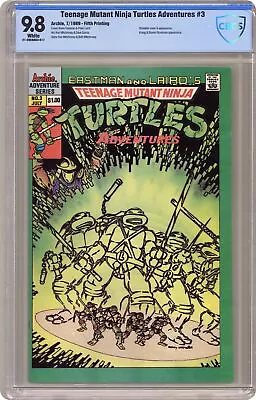 Buy Teenage Mutant Ninja Turtles Adventures Reprints #3 CBCS 9.8 1989 21-29C9A03-017 • 98.97£