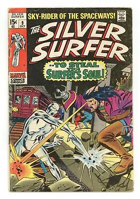 Buy Silver Surfer #9 VG- 3.5 1969 • 22.39£