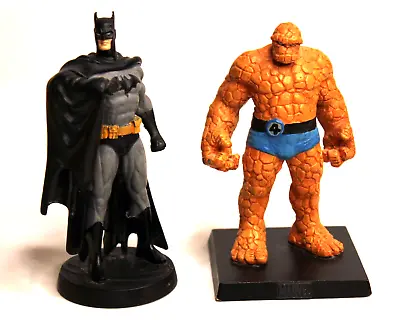 Buy Eaglemoss, 2 X 9cm 2008 Metal Figures  Batman And Thing. Preowned Good Condition • 12.99£