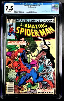 Buy Amazing Spider-Man 204 CGC  7.5  VF-  White Pages • 31.97£