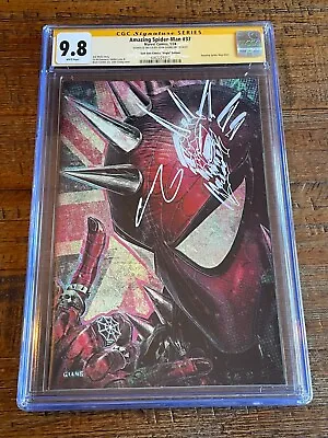 Buy Amazing Spider-man #37 Cgc Ss 9.8 John Giang Signed & Remark Spider-punk Variant • 204.97£