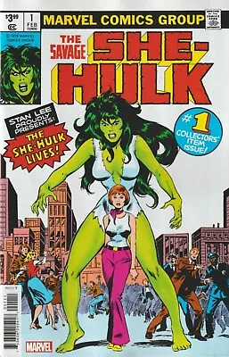 Buy The Savage She-Hulk #1 (RARE Facsimile Edition, Marvel Comics) 1st She-Hulk • 7.99£