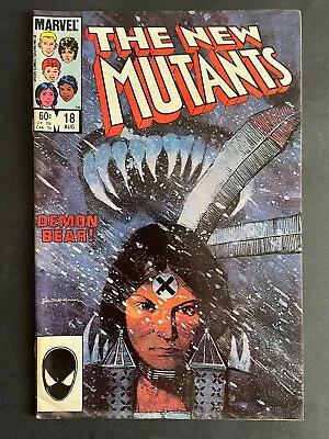 Buy New Mutants #18 - Demon Bear Warlock Marvel 1984 Comics (10 Copies Available) • 5.13£